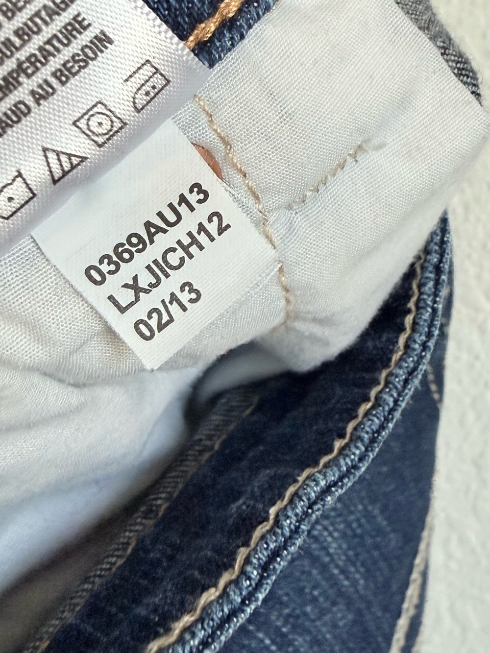 Y2K Aeropostale Low Rise Denim Micro Shorts Coastal Cowgirl Mcbling Festival - Picture 7 of 7